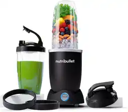 Amazon Nutribullet Pro 1200, elektrische blender, shredder, smoothie blender, multifunctionele blender, 1200w vermogen, 700ml en 900 aanbieding