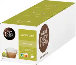 Amazon Nescafé Dolce Gusto capsules Cappuccino - 48 koffiecups - geschikt voor 24 koppen koffie - Dolce Gusto cups aanbieding