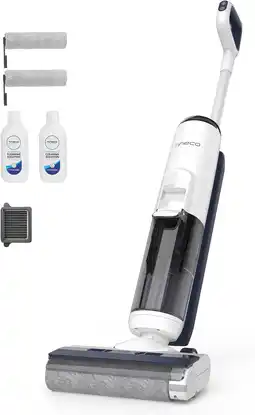 Amazon Tineco iFLOOR 5 Breeze Complete nat- en droogstofzuiger, reiniging in één stap voor harde vloeren, randreiniging aanbieding