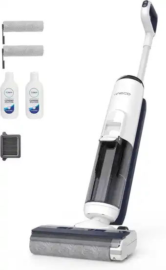 Amazon Tineco iFLOOR 5 Breeze Complete nat- en droogstofzuiger, reiniging in één stap voor harde vloeren, randreiniging aanbieding