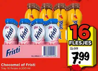Vomar Voordeelmarkt Chocomel of Fristi aanbieding