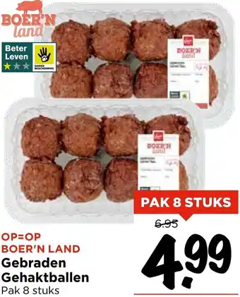 Vomar Voordeelmarkt Gebraden Gehaktballen aanbieding