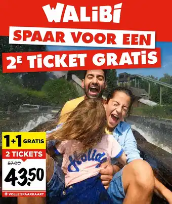 Vomar Voordeelmarkt Wali̇bi̇-ticket aanbieding