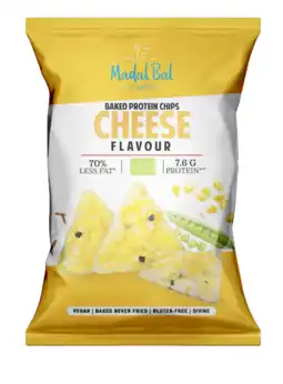 De Online Drogist Madal Bal Baked Protein Chips Cheese Flavour aanbieding