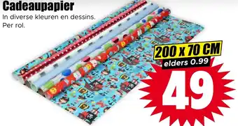 Dirk Cadeaupapier aanbieding