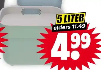 Dirk Curver Ready to Collect prullenbak aanbieding