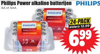 Dirk Philips Power alkaline batterijen aanbieding