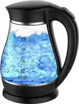 Bol.com Adler AD1274b - Waterkoker - zwart - 1.7 liter aanbieding