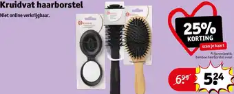 Kruidvat Haarborstel aanbieding
