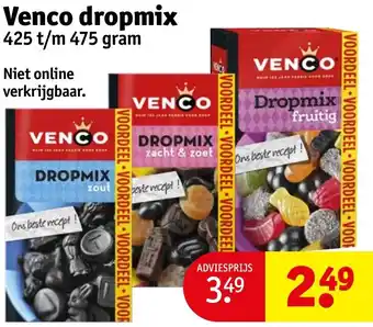 Kruidvat Venco dropmix aanbieding