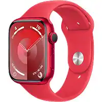 Bol.com Apple Watch Series 9 - 45mm - (PRODUCT)RED Aluminium Case with (PRODUCT)RED Sport Band - S/M aanbieding