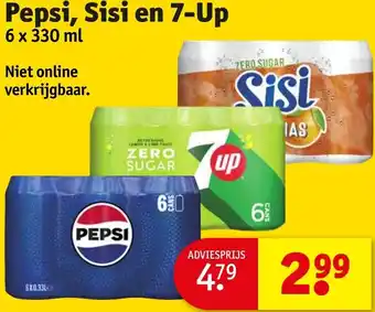 Kruidvat Pepsi, Sisi en 7-Up aanbieding