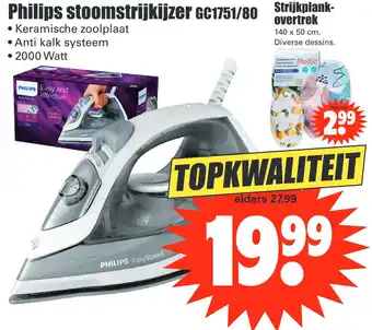 Dirk Philips stoomstrijkijzer aanbieding