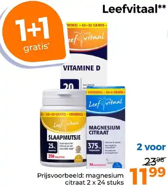 Trekpleister Leefvitaal aanbieding