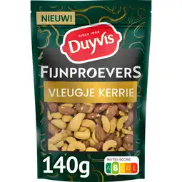 Albert Heijn Duyvis Fijnproevers kerrie cashew & amandel aanbieding