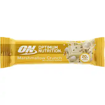 Albert Heijn Optimum Nutrition Marshmallow crunch bar aanbieding