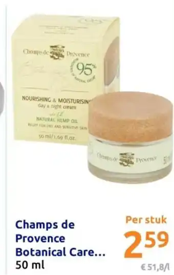 Action Champs de Provence Botanical Care aanbieding
