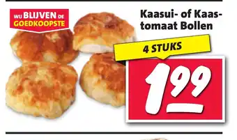 Nettorama Kaasui of Kaas tomaat Bollen aanbieding