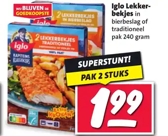 Nettorama Iglo Lekker bekjes aanbieding