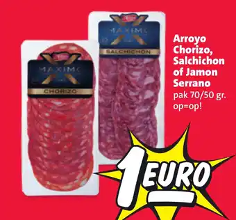 Nettorama Arroyo Chorizo, Salchichon of Jamon Serrano aanbieding
