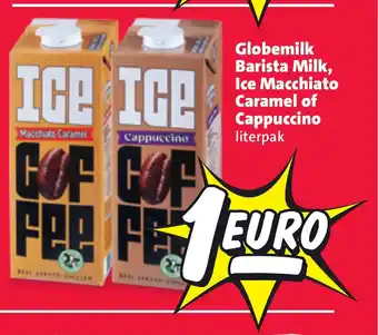 Nettorama Globemilk Barista Milk, Ice Macchiato Caramel of Cappuccino aanbieding