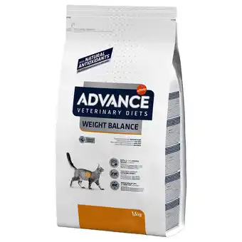 Zooplus 1,5kg Advance Veterinary Diets Weight Balance droog kattenvoer aanbieding