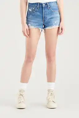 Wehkamp Levi's 501 slim fit jeans short oxnard athens aanbieding