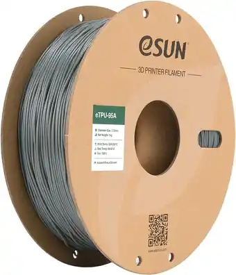 Amazon eSUN Flexibel TPU Gloeidraad 1.75mm, TPU 95A 3D Printer Gloeidraad, Dimensionale Nauwkeurigheid +/- 0.05mm, 1KG (2.2 LBS) Spo aanbieding