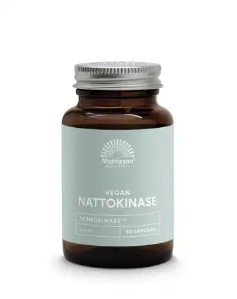 De Online Drogist Mattisson HealthStyle Nattokinase 100 mg Fermokinase Capsules aanbieding