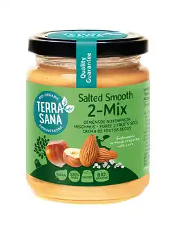 De Online Drogist TerraSana 2-Mix Gemengde Notenpasta Met Himalayazout aanbieding