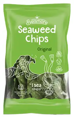 De Online Drogist Seamore Seaweed Chips Original aanbieding