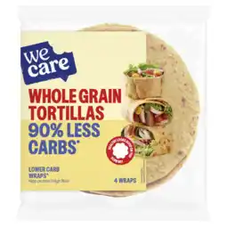 De Online Drogist WeCare Low Carb Whole Grain Tortillas aanbieding