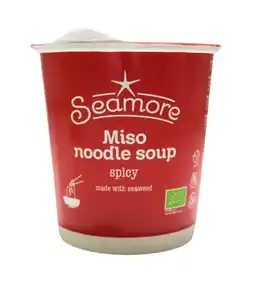 De Online Drogist Seamore Miso Noodle Soup Spicy aanbieding