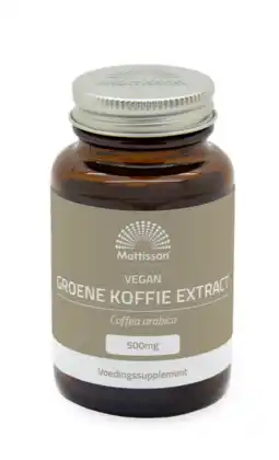 De Online Drogist Mattisson HealthStyle Groene Koffie Extract Capsules aanbieding
