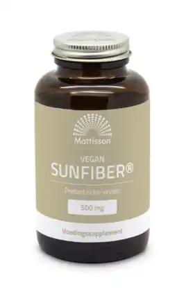 De Online Drogist Mattisson HealthStyle Vegan Sunfiber Capsules aanbieding