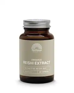 De Online Drogist Mattisson HealthStyle Biologisch Reishi Extract Capsules aanbieding