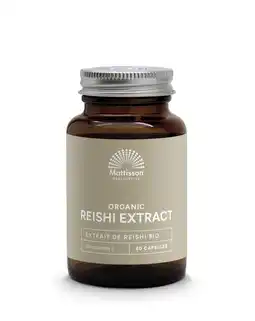 De Online Drogist Mattisson HealthStyle Biologisch Reishi Extract Capsules aanbieding