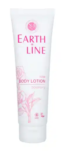 De Online Drogist Earth Line Bodylotion Rose aanbieding