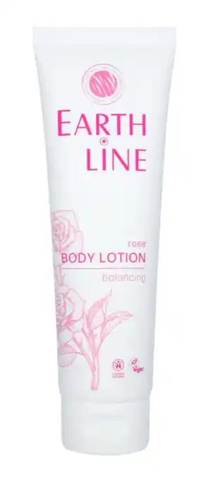 De Online Drogist Earth Line Bodylotion Rose aanbieding