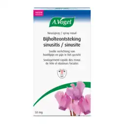 De Online Drogist A.Vogel Neusspray Bijholteontsteking/Sinusitis aanbieding