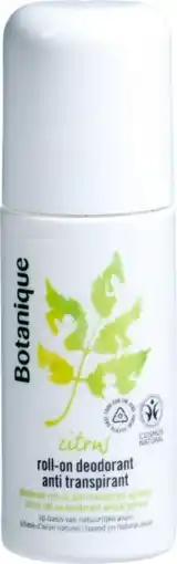 De Online Drogist Botanique Citrus Roll-on Deodorant aanbieding