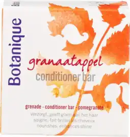 De Online Drogist Botanique Granaatappel Conditioner Bar aanbieding