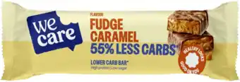 De Online Drogist WeCare Low Carb Fudge Caramel Bar aanbieding