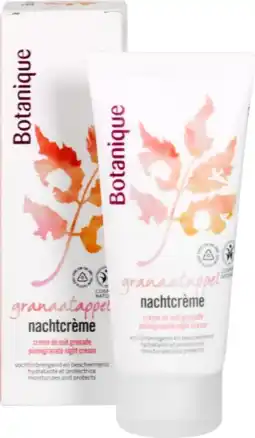 De Online Drogist Botanique Granaatappel Nachtcrème aanbieding