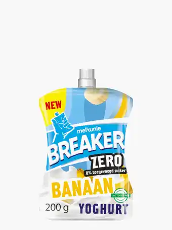 Flink Melkunie Breaker yoghurt banaan zonder toegevoegde suikers 200g aanbieding