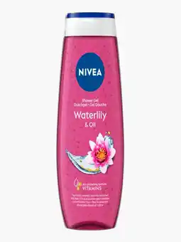 Flink Nivea Shower Gel Waterlily & Oil 250ml aanbieding