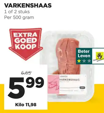 Jumbo Varkenshaas 500g aanbieding