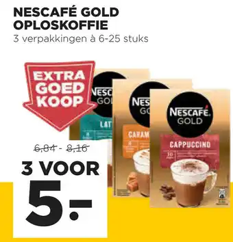 Jumbo Nescafe Gold Oploskoffie aanbieding