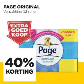 Jumbo Page Original 40% korting aanbieding