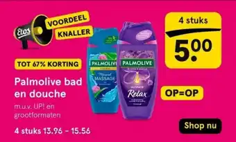 Etos Palmolive bad en douche aanbieding